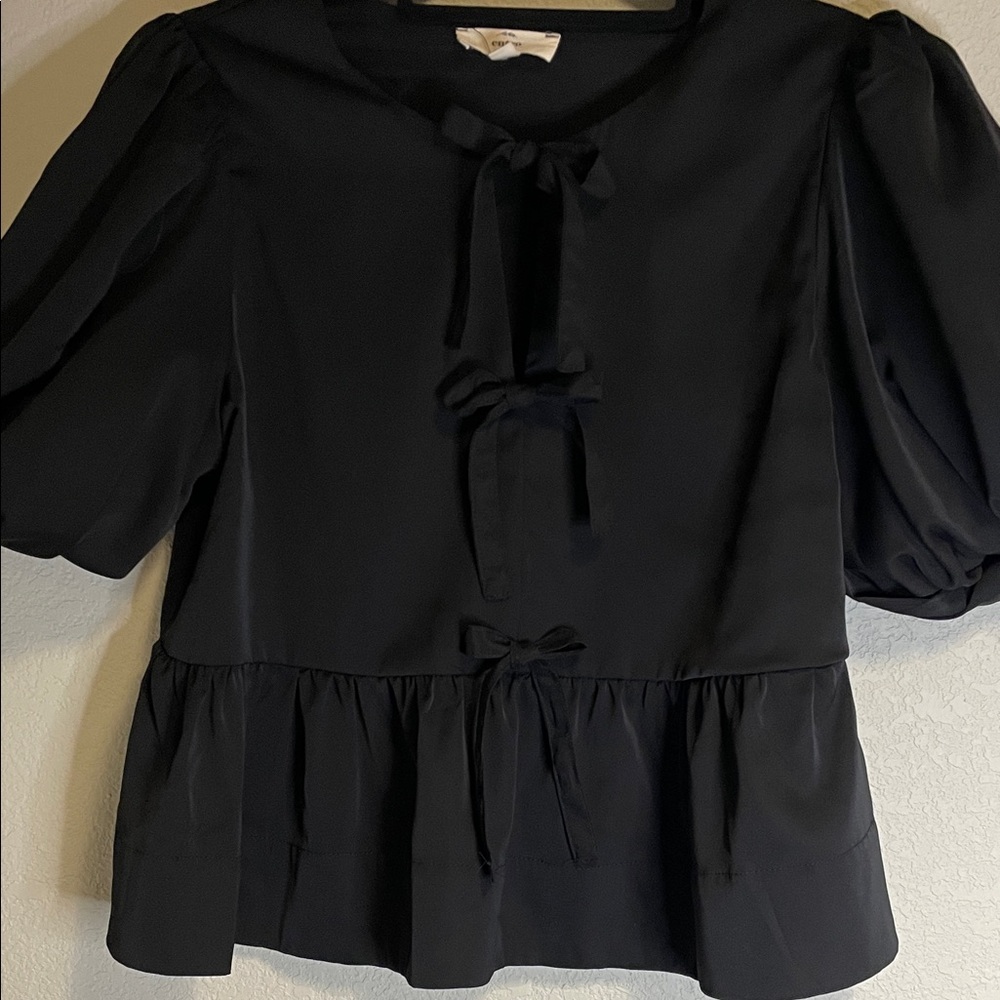 Entro Black Women's Top